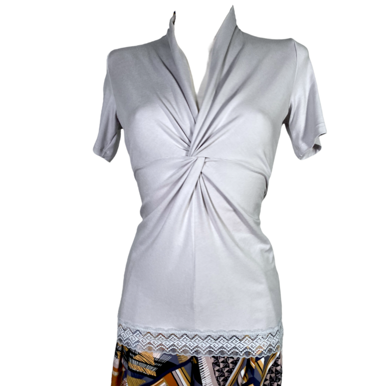 Tanz & Tangoshirt Knotenshirt - ein Unikat in Gr. M