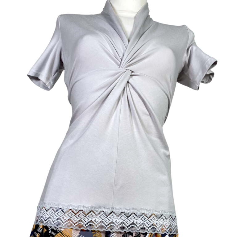 Tanz & Tangoshirt Knotenshirt - ein Unikat in Gr. M