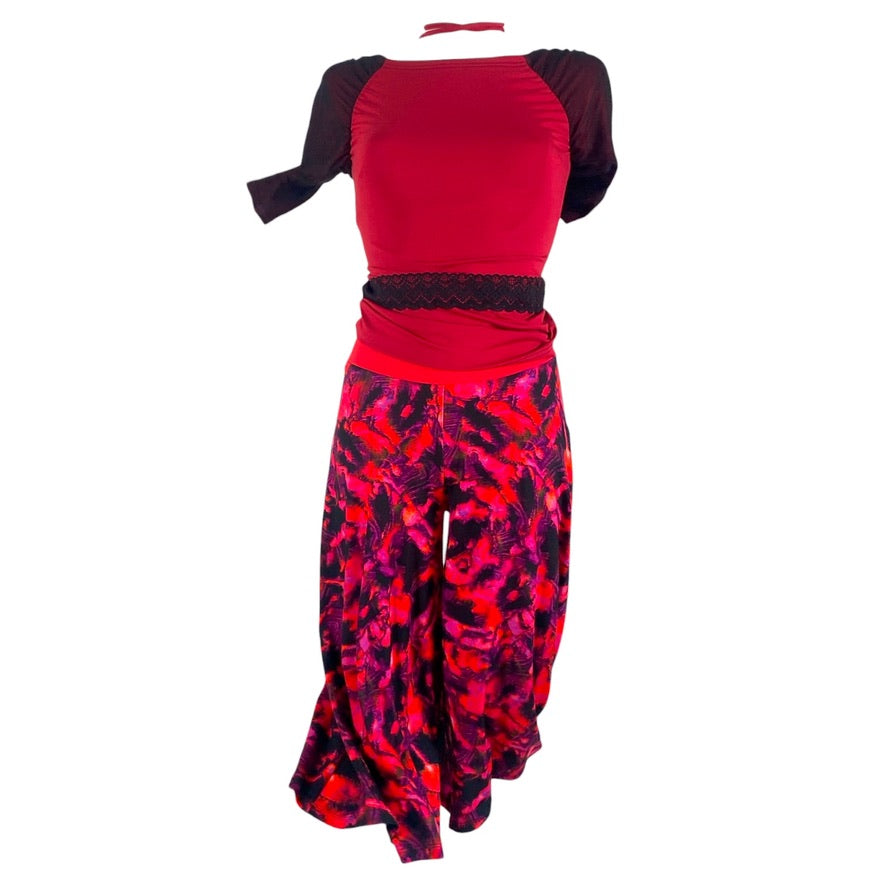 Tanzshirt Tangoshirt - ein Unikat in Größe XS