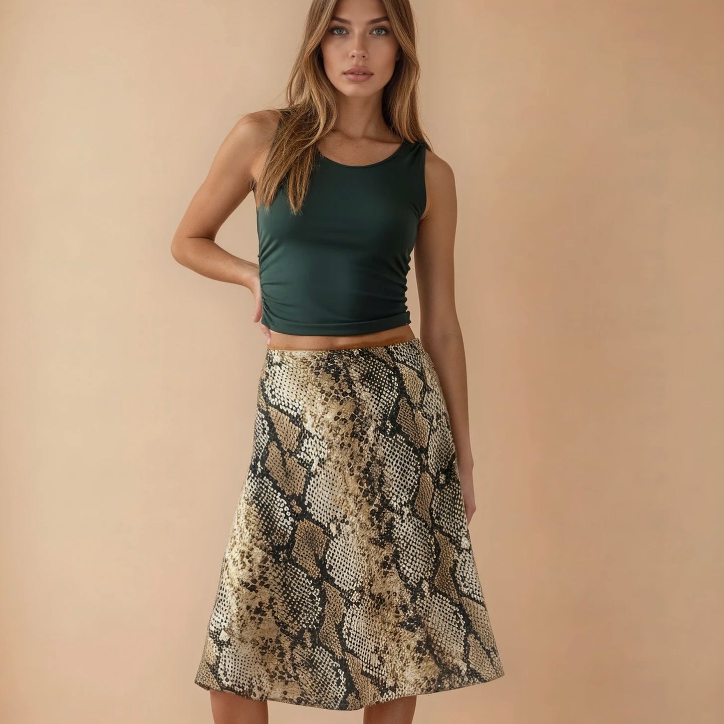 Tangorock Wickelrock Tanzrock - ein Unikat in Gr. L / XL / XXL