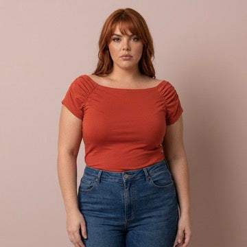 Dance shirt, tango shirt - a unique piece in size M