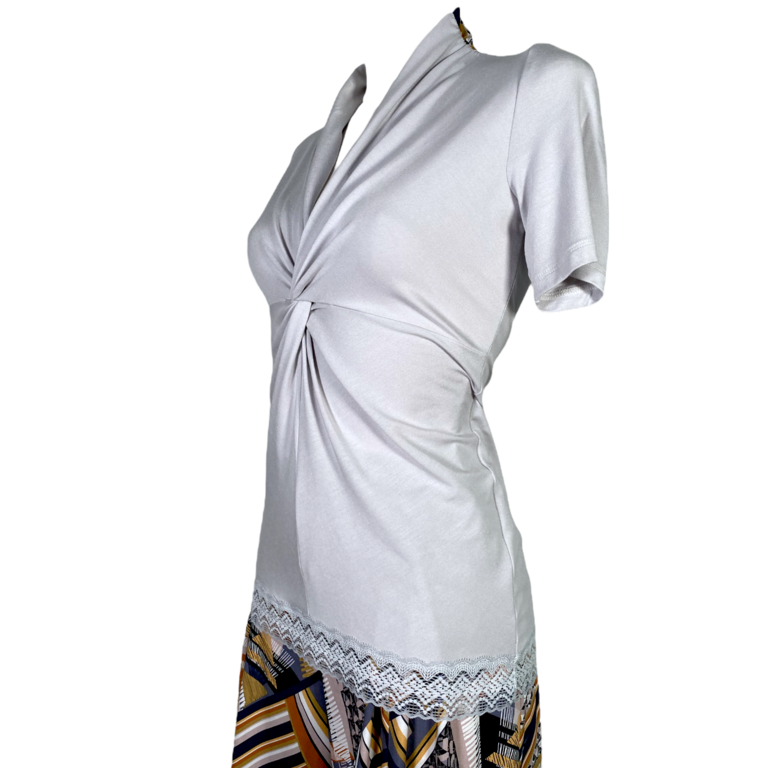 Tanz & Tangoshirt Knotenshirt - ein Unikat in Gr. M