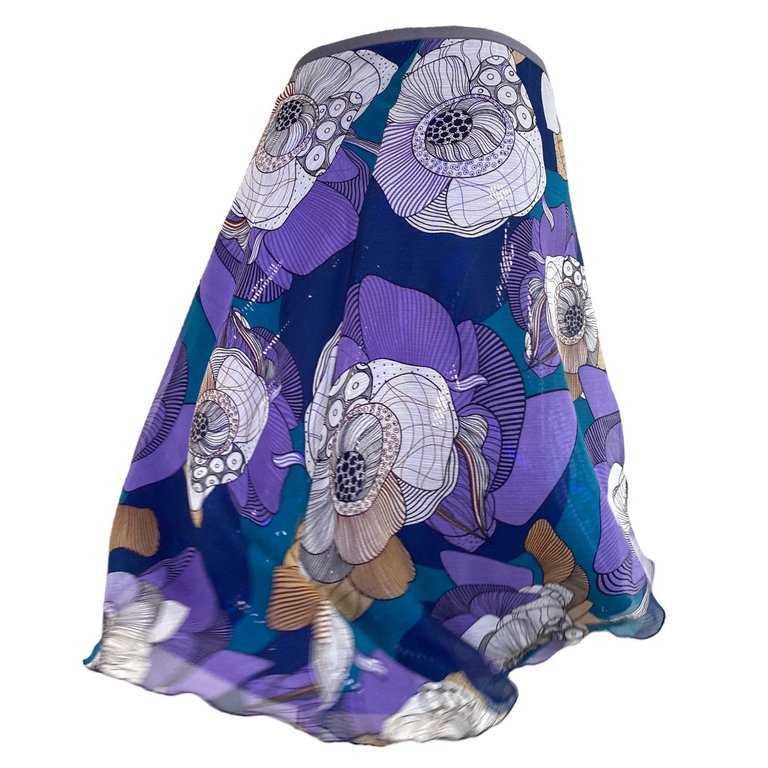 Tangorock Wickelrock Tanzrock - ein Unikat in Gr. L / XL / XXL