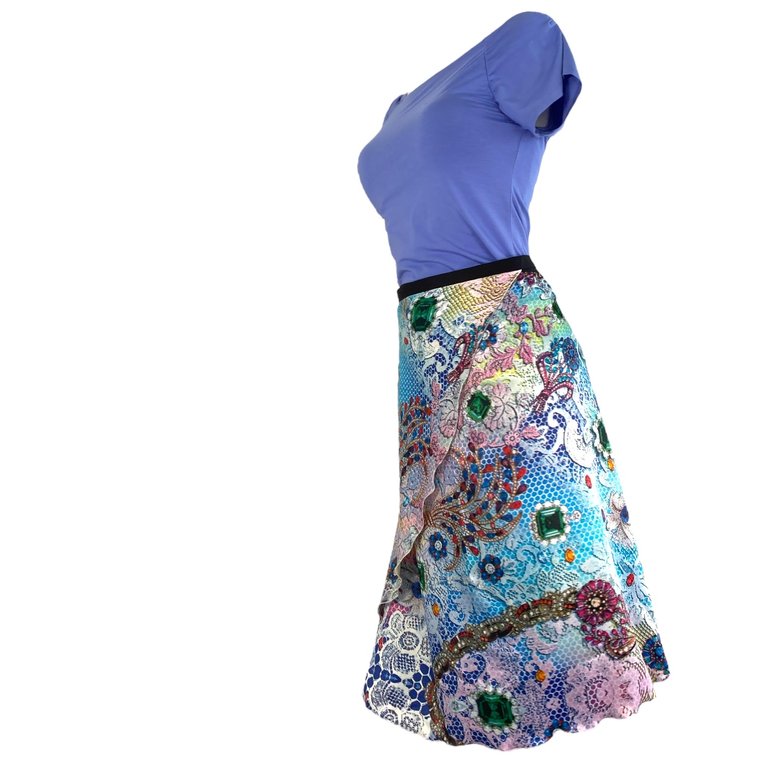 Tangorock Wickelrock Tanzrock - ein Unikat in Gr. L / XL / XXL