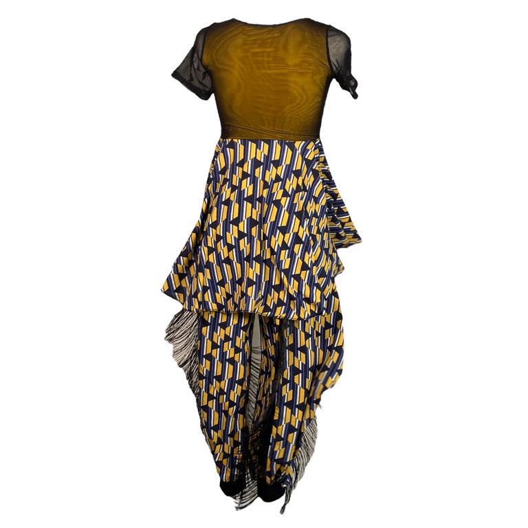 Dance shirt, tango shirt - a unique piece, size S