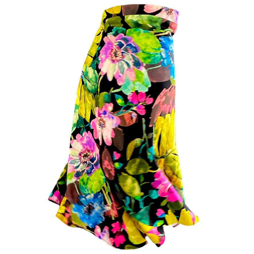 Tango skirt, wrap skirt, dance skirt - a unique piece in sizes XS / S / M