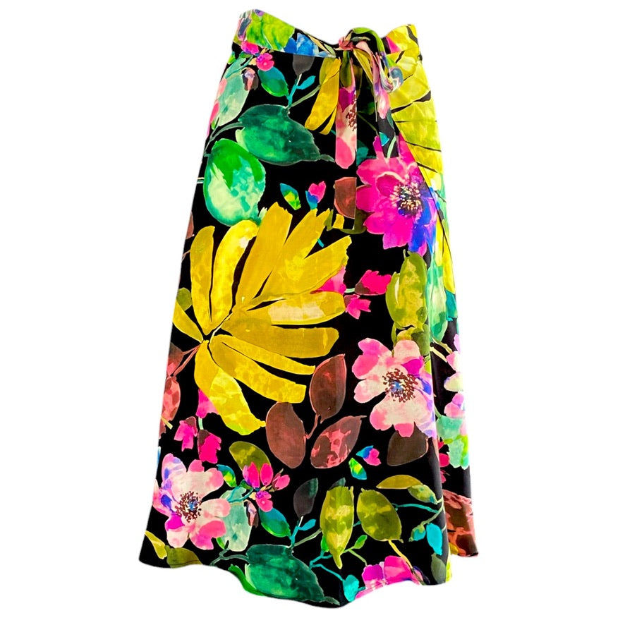 Tango skirt, wrap skirt, dance skirt - a unique piece in sizes XS / S / M