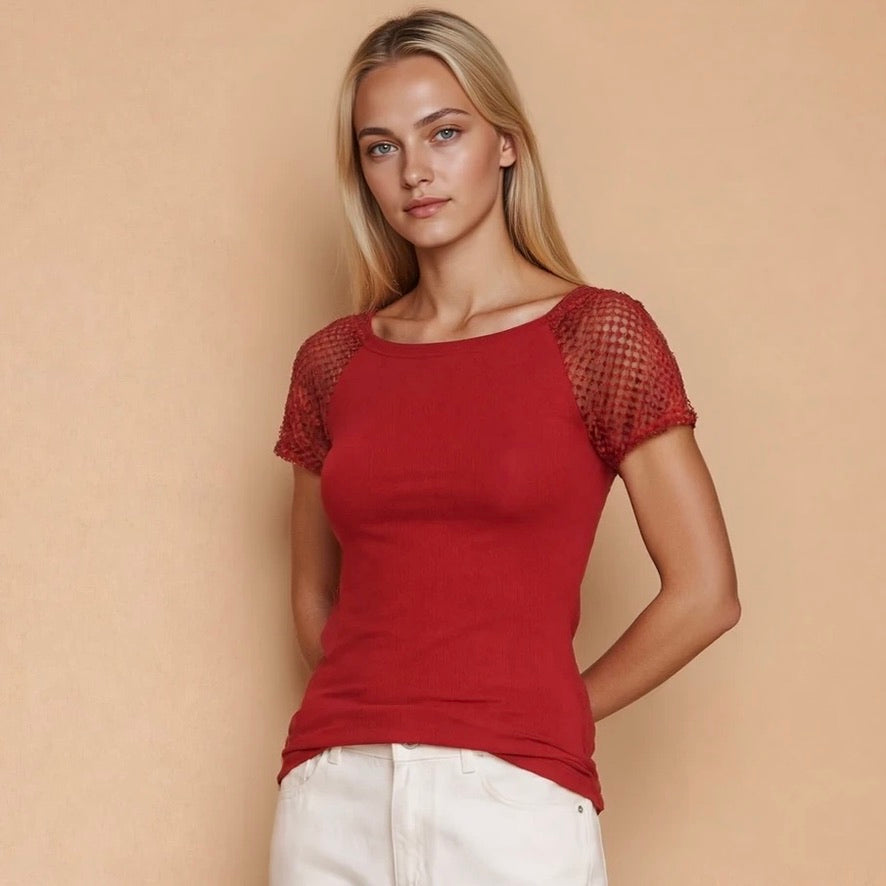 Tanzshirt Tangoshirt  - ein Unikat in Gr. M