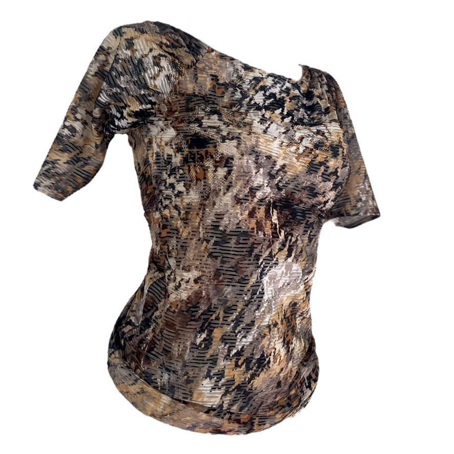 Tanzshirt Tangoshirt - ein Unikat in Größe L