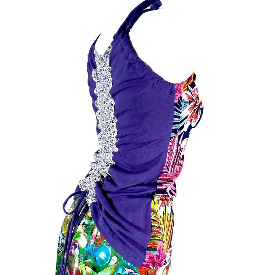 Dance top, tango top - a unique piece in size XS