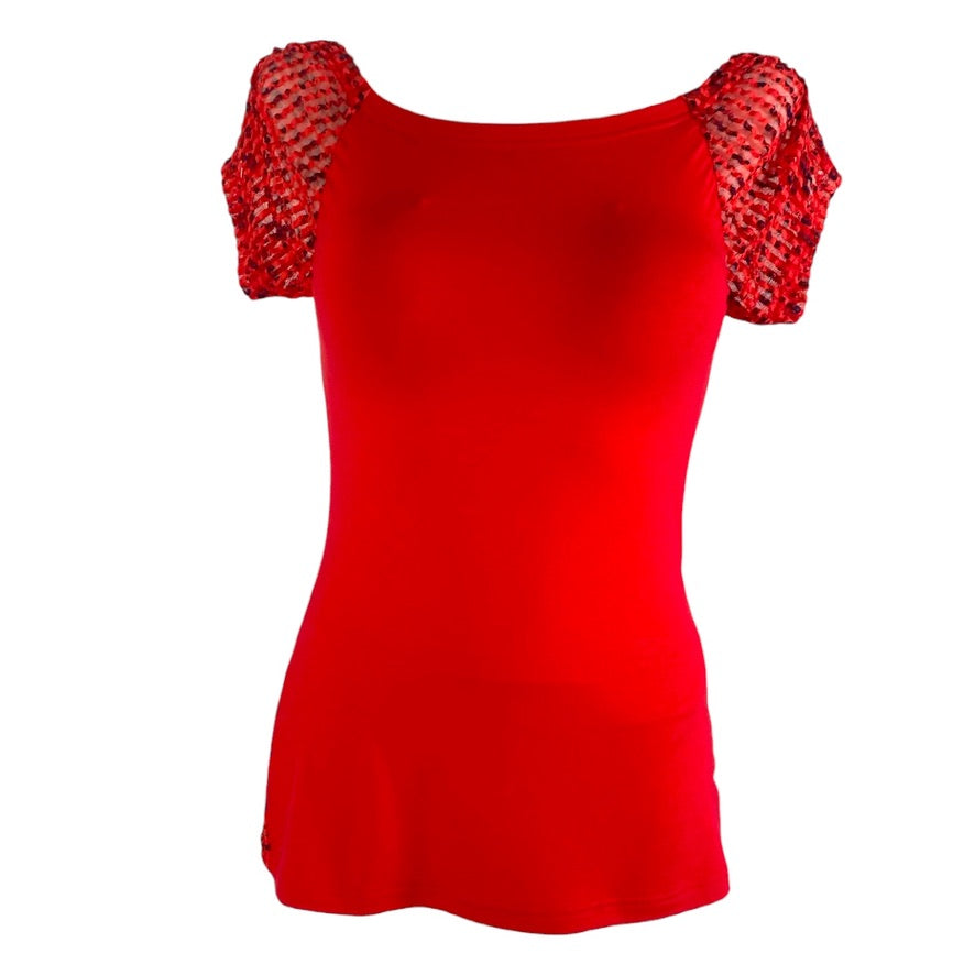 Tanzshirt Tangoshirt  - ein Unikat in Gr. M