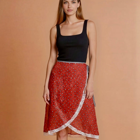 Tangorock Wickelrock Tanzrock - ein Unikat in Gr. L / XL / XXL