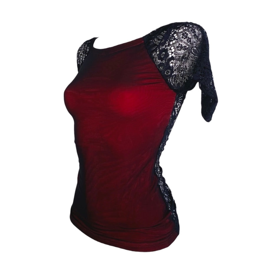 Dance shirt, tango shirt - a unique item in size S