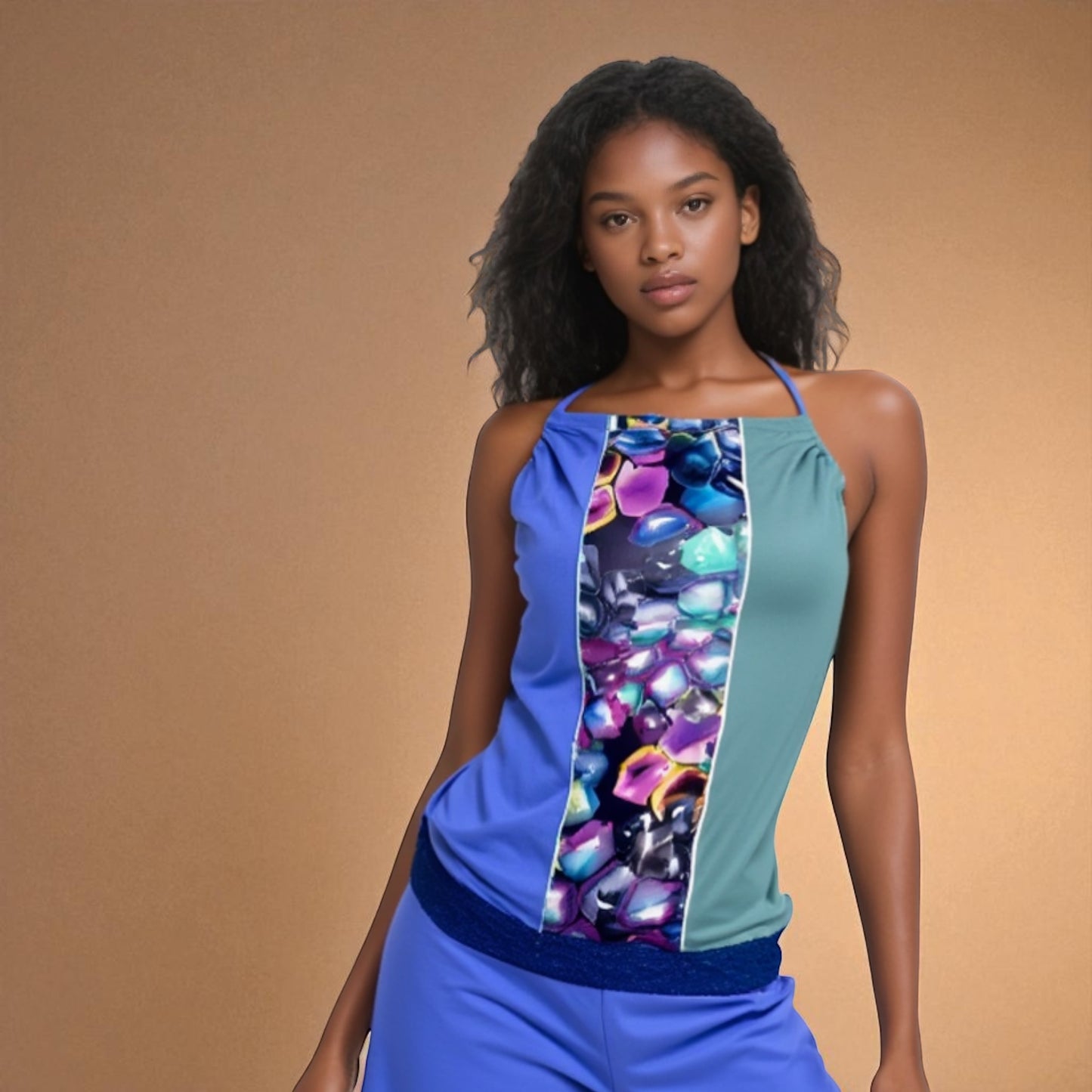 Tanztop Tangotop -  ein Unikat in Gr. S