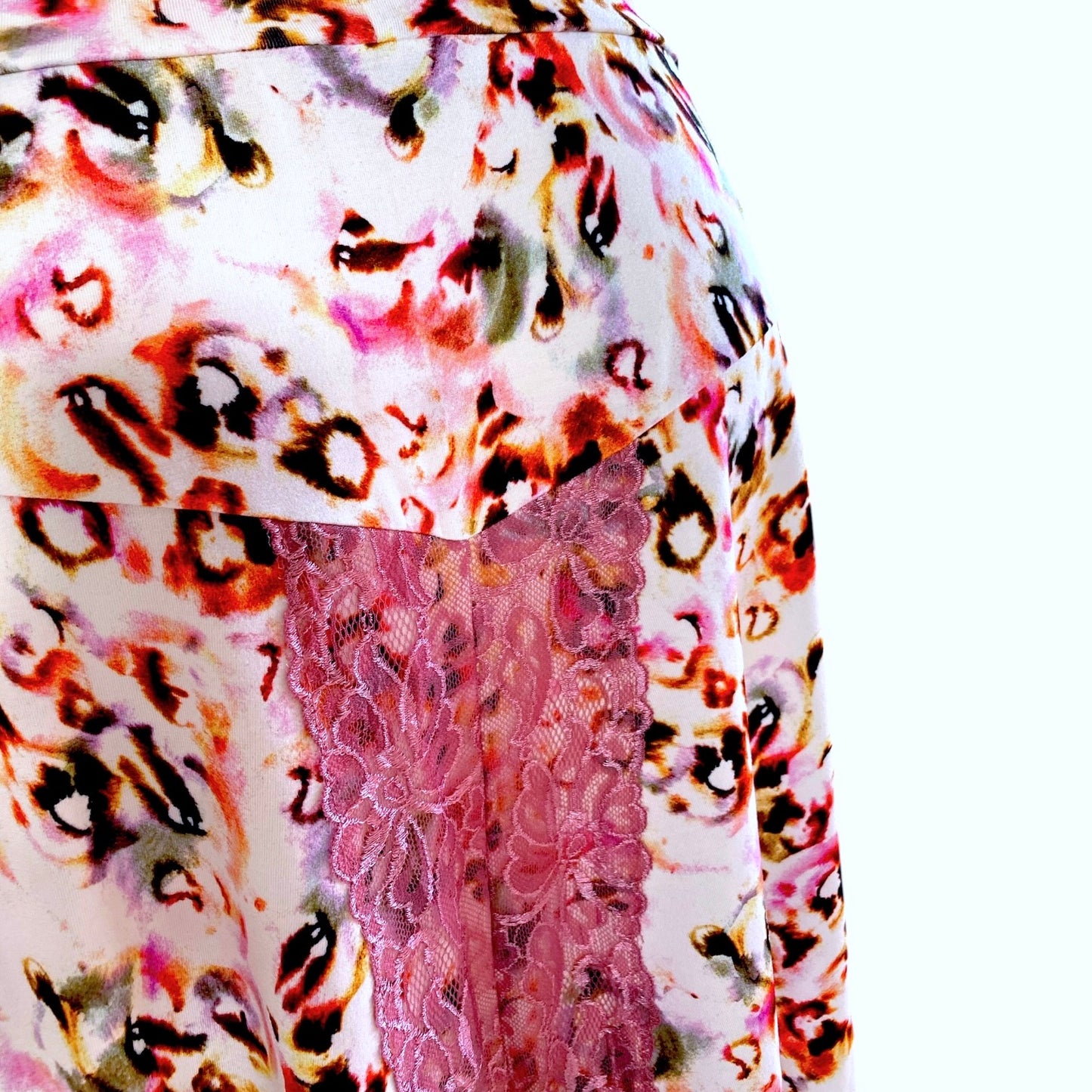 Tango skirt dance skirt - a unique piece in size L