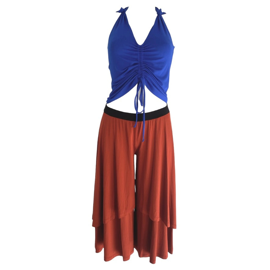 Pantalón de baile y tango Lisboa - Cómodo como pantalón, femenino como falda, limitado como nada más - ahora también en talla XL