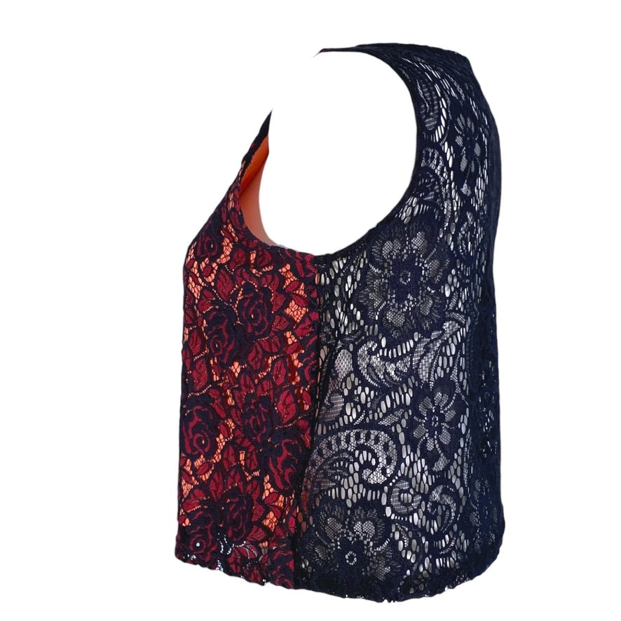 Tango top dance top - a unique piece in size S