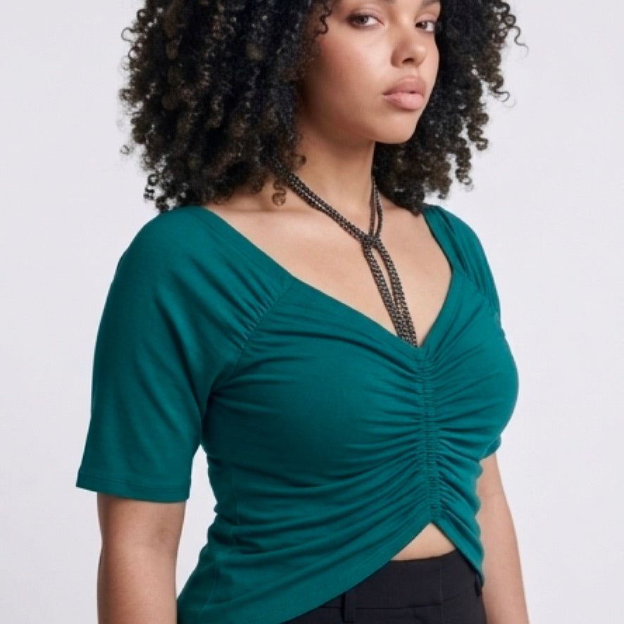 Dance shirt, tango shirt - a unique item in size S