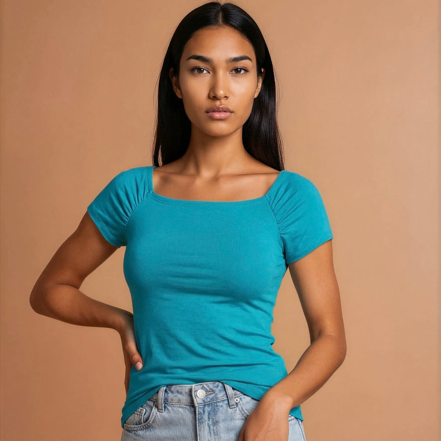 Dance shirt, tango shirt - a unique piece in size M