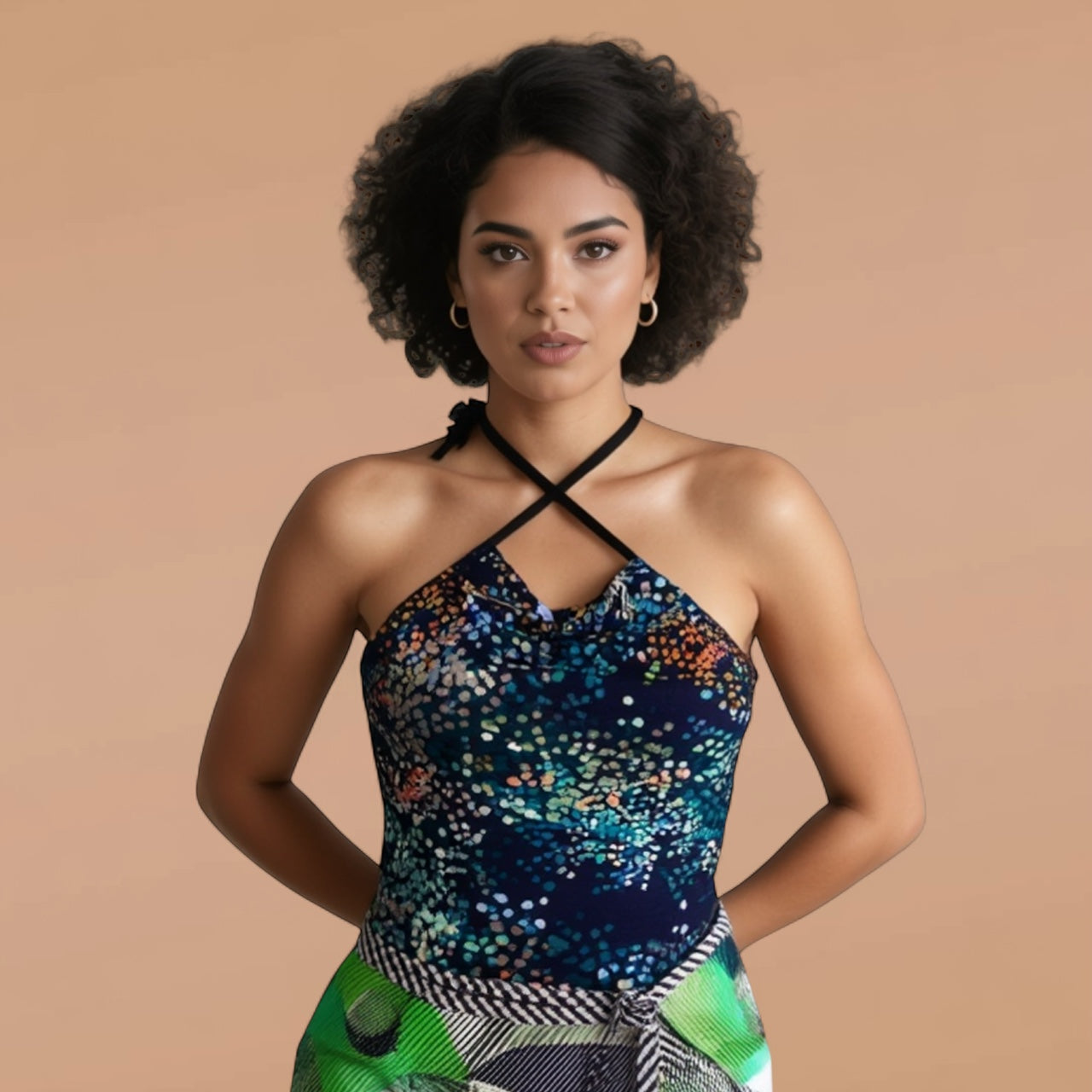 Tanztop Tangotop -  ein Unikat in Gr. XS