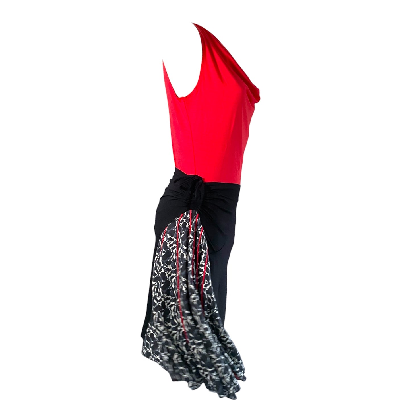 Dance skirt &amp; tango skirt - a unique piece in size L