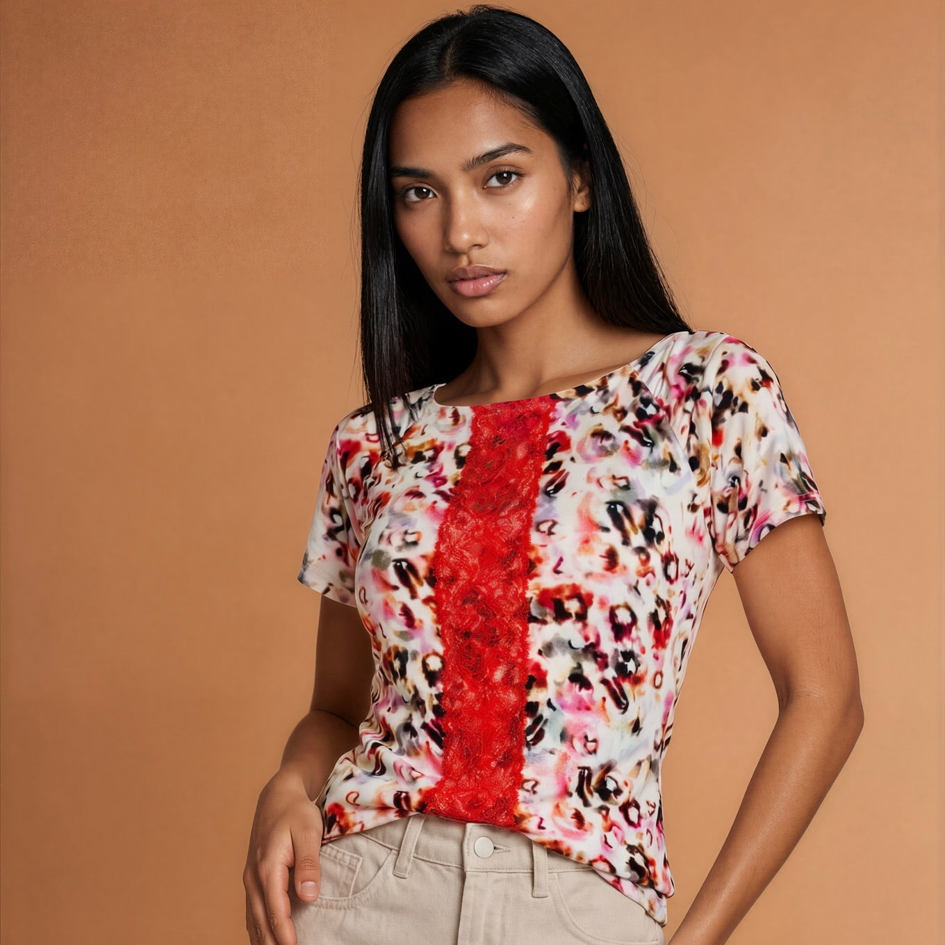 Dance shirt, tango shirt - a unique item in size S