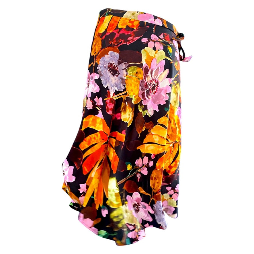 Tango skirt, wrap skirt, dance skirt - a unique piece in sizes XS / S / M