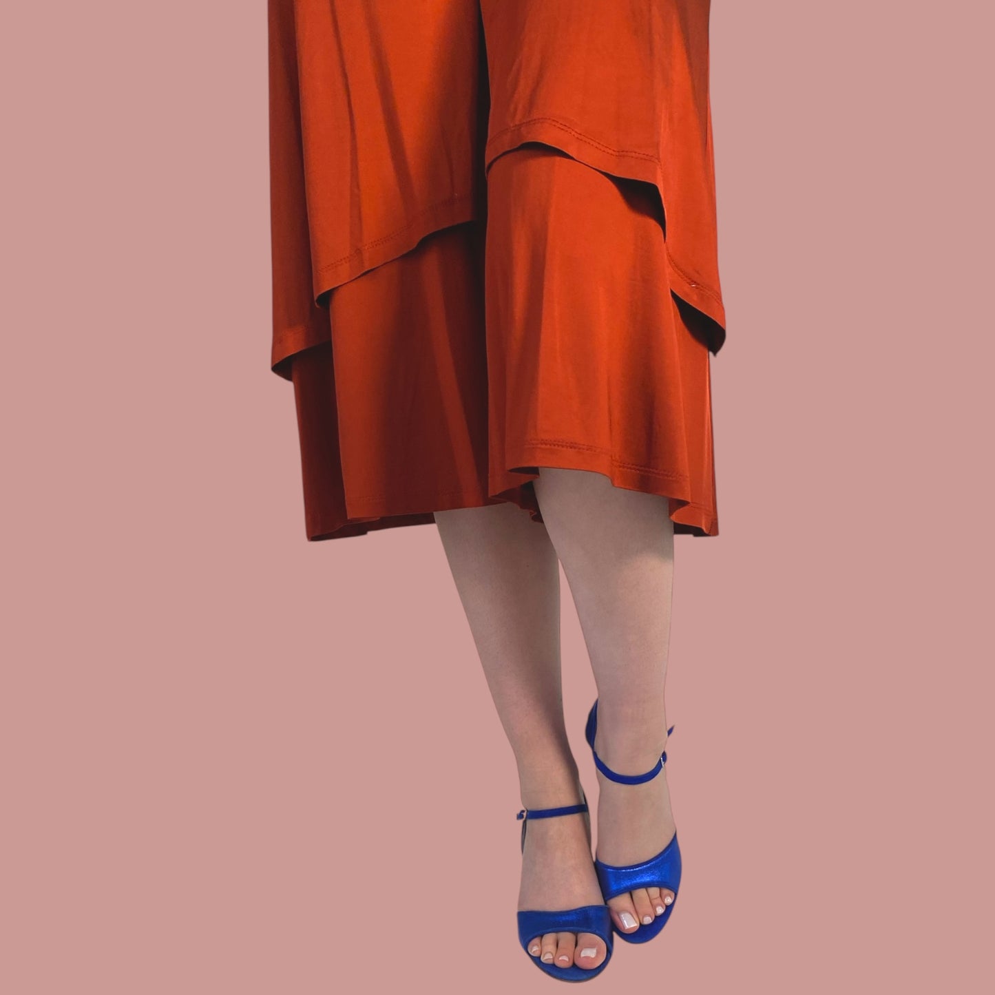 Tanzhose - LIMITIERTE TANGOHOSE in BURNED ORANGE