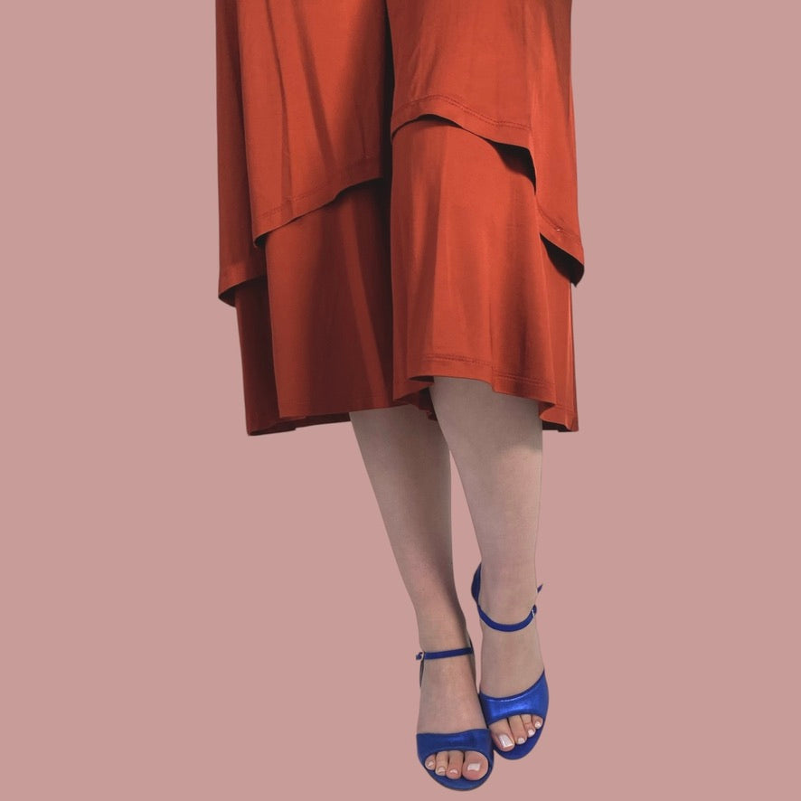 Pantalón de baile y tango Lisboa - Cómodo como pantalón, femenino como falda, limitado como nada más - ahora también en talla XL