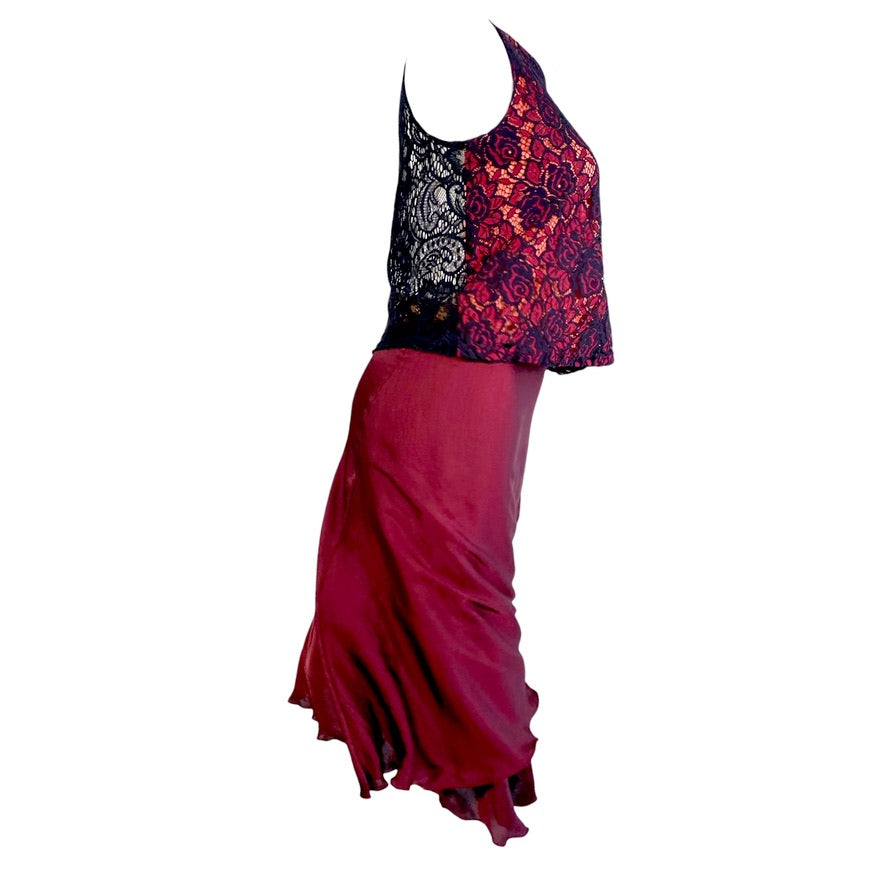 Tango skirt, wrap skirt, dance skirt - a unique piece in sizes L / XL / XXL