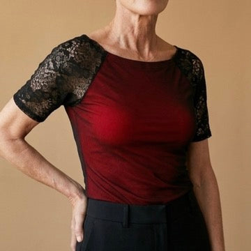 Dance shirt, tango shirt - a unique item in size S