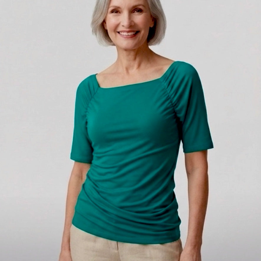 Dance shirt, tango shirt - a unique item in size S