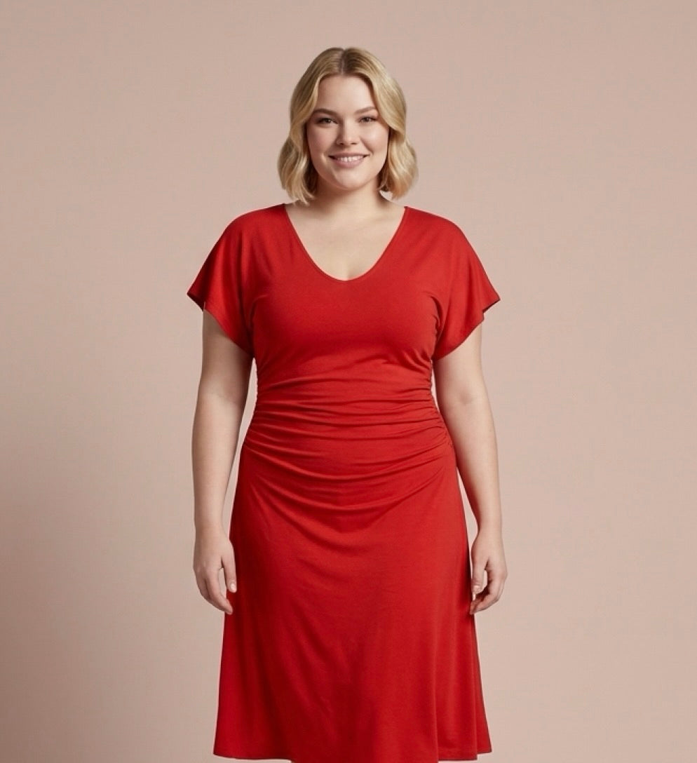 Vestido de baile y vestido de tango Tierra del Fuego - Póntelo, brilla, atrae todas las miradas - ahora también en talla XL