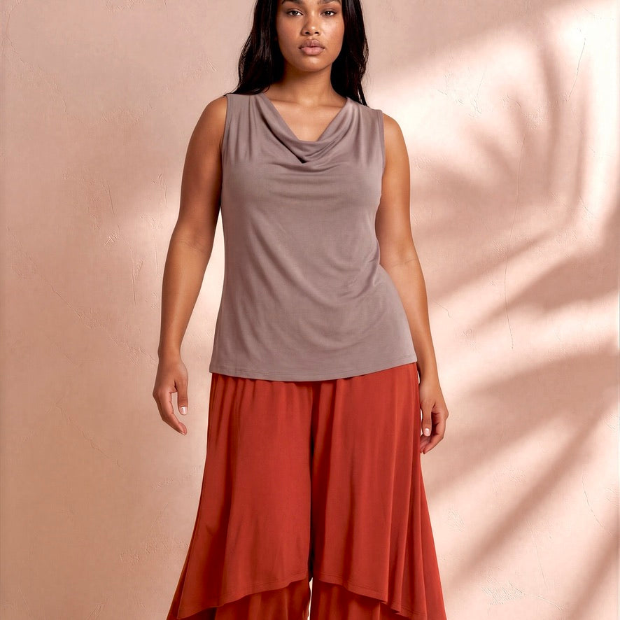 Pantalón de baile y tango Lisboa - Cómodo como pantalón, femenino como falda, limitado como nada más - ahora también en talla XL