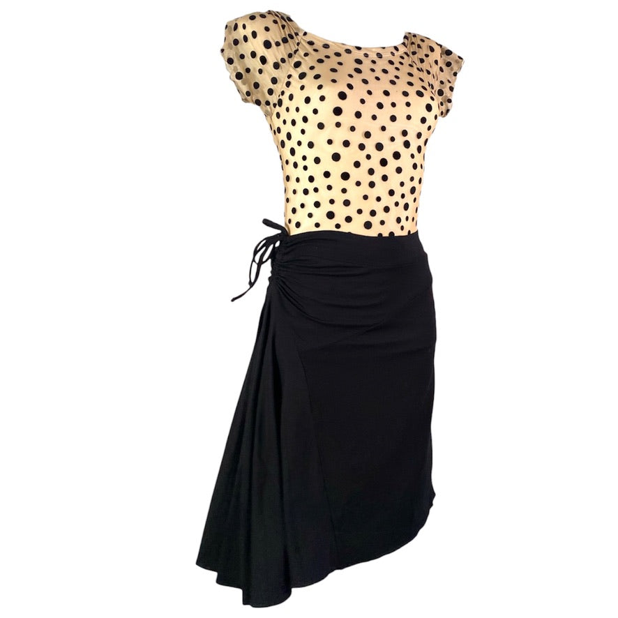 Tanzshirt Tangoshirt  - ein Unikat in Gr. XS