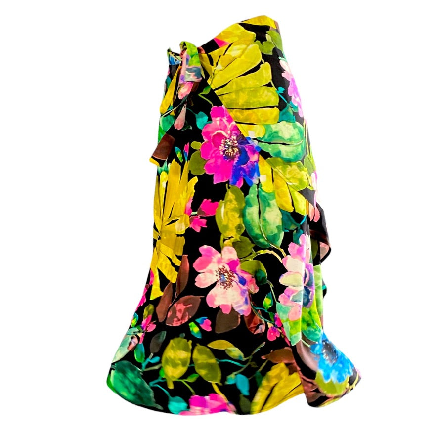 Tango skirt, wrap skirt, dance skirt - a unique piece in sizes XS / S / M
