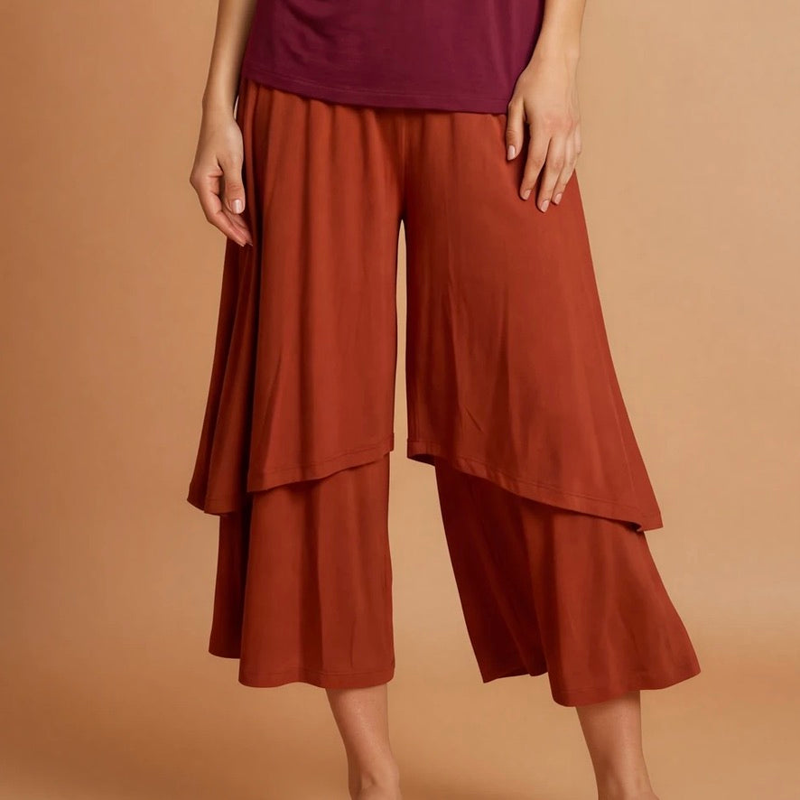 Tanzhose - LIMITIERTE TANGOHOSE in BURNED ORANGE
