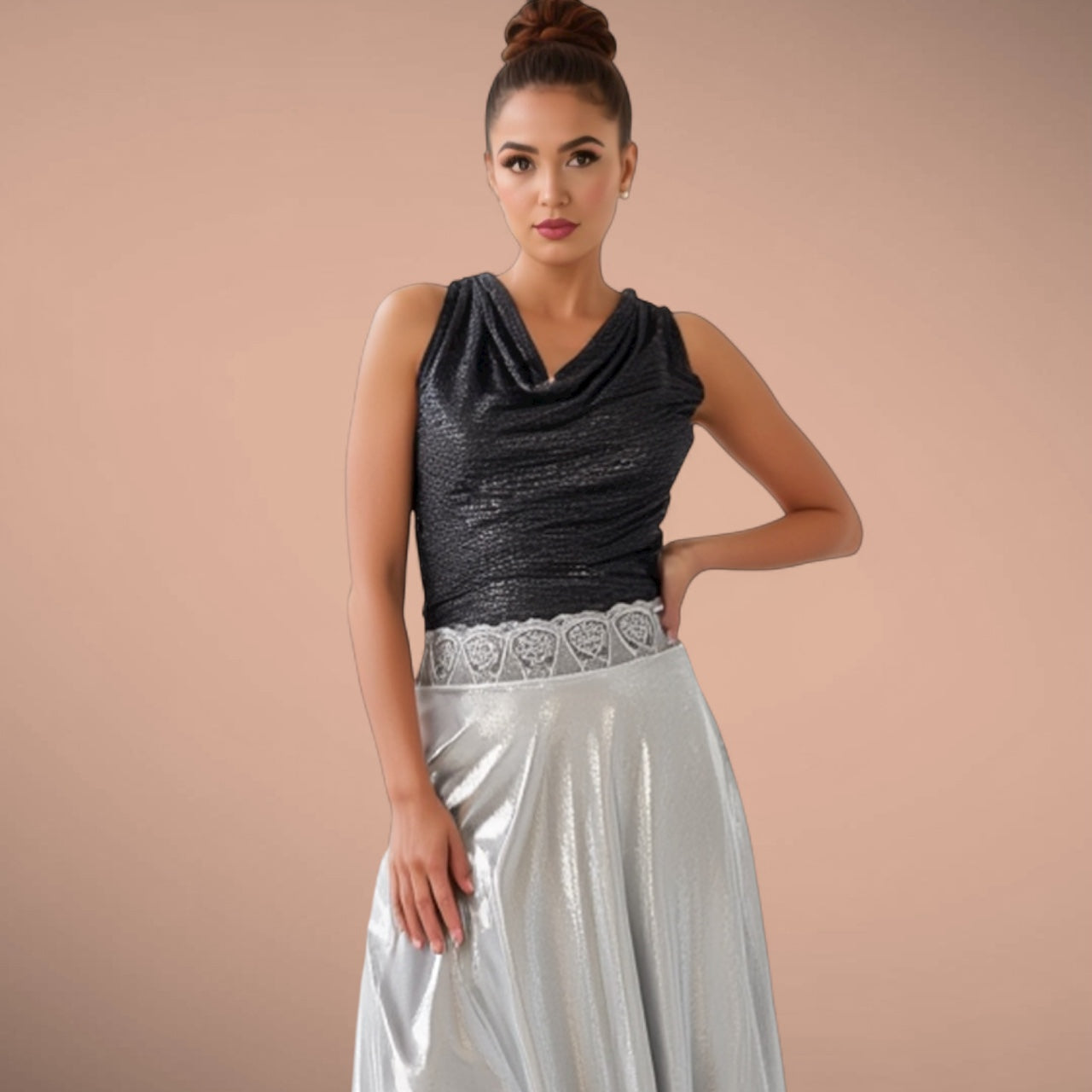 Tangokleid Tanzkleid - ein Unikat in Größe L