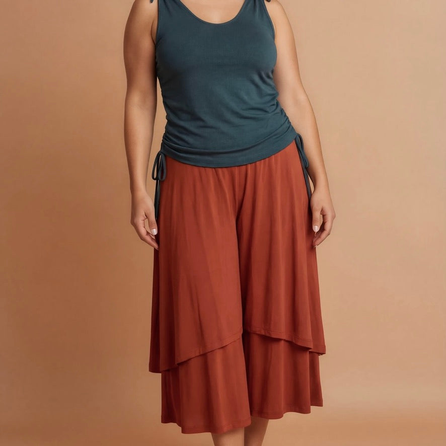 Pantalón de baile y tango Lisboa - Cómodo como pantalón, femenino como falda, limitado como nada más - ahora también en talla XL
