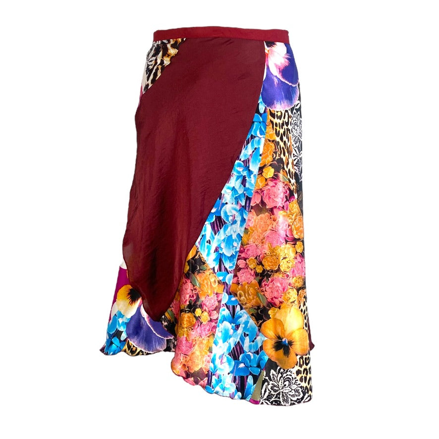 Tango skirt, wrap skirt, dance skirt - a unique piece in sizes XS / S / M
