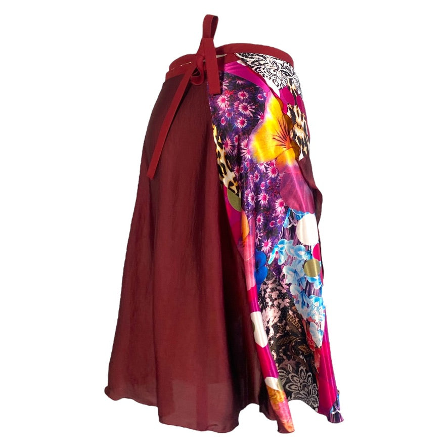 Tango skirt, wrap skirt, dance skirt - a unique piece in sizes XS / S / M