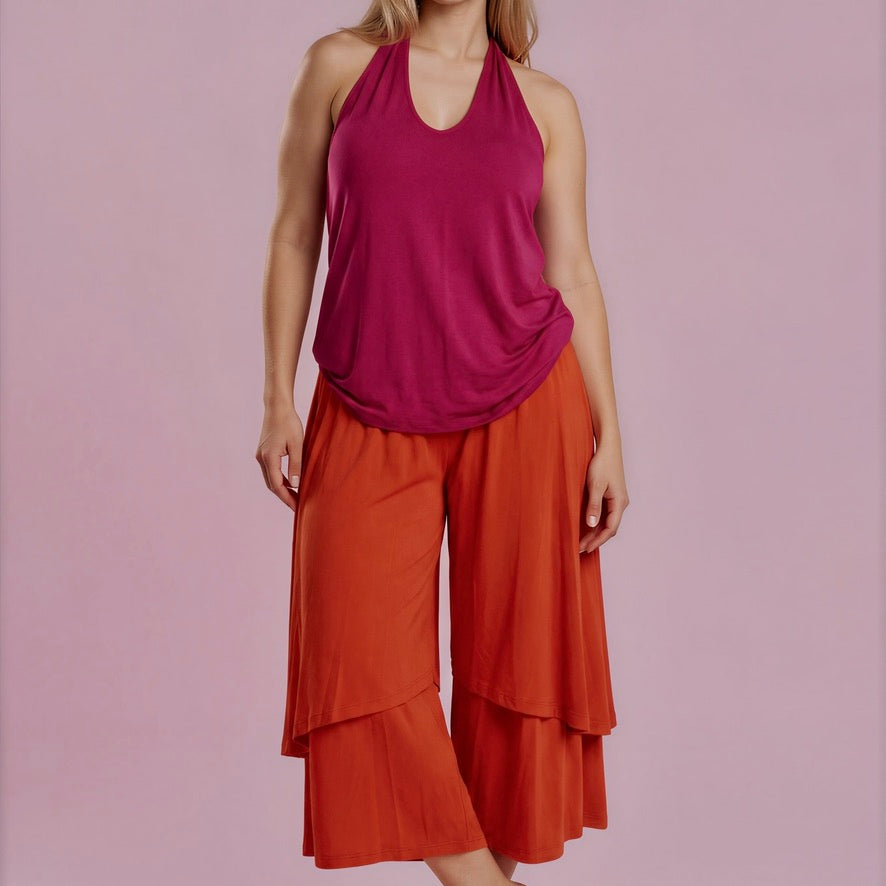 Pantalón de baile y tango Lisboa - Cómodo como pantalón, femenino como falda, limitado como nada más - ahora también en talla XL