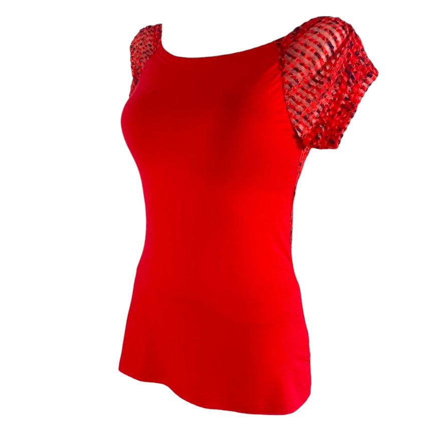 Tanzshirt Tangoshirt  - ein Unikat in Gr. M