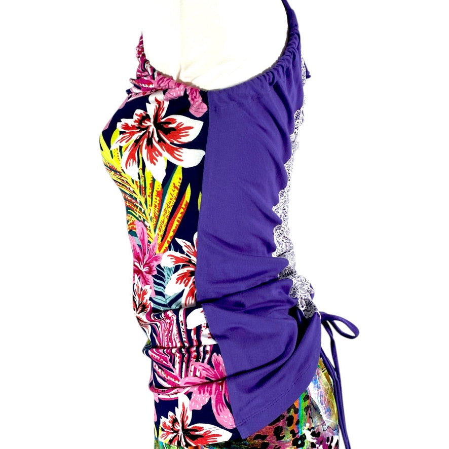 Dance top, tango top - a unique piece in size XS