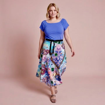 Dance shirt, tango shirt - a unique piece in size M