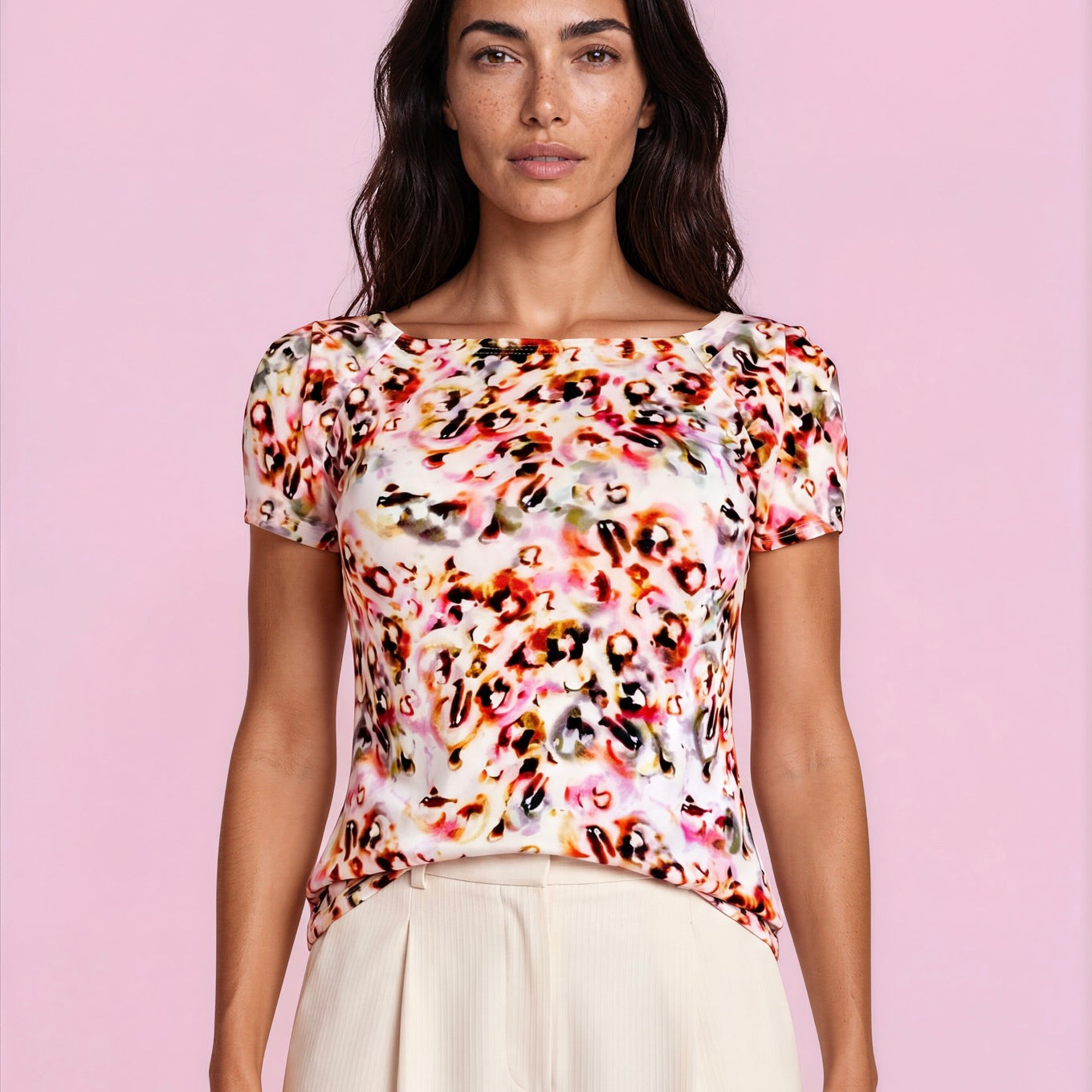 Camiseta de baile, camiseta de tango - una pieza única en talla L - PECARO Confetti