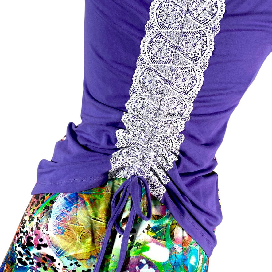 Dance top, tango top - a unique piece in size XS