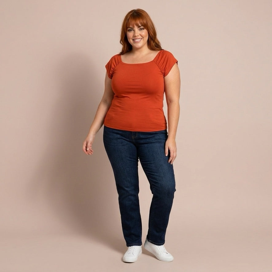 Dance shirt, tango shirt - a unique piece in size M
