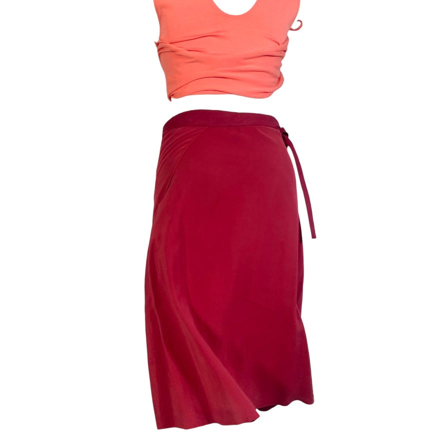 Tango skirt, wrap skirt, dance skirt - a unique piece in sizes L / XL / XXL