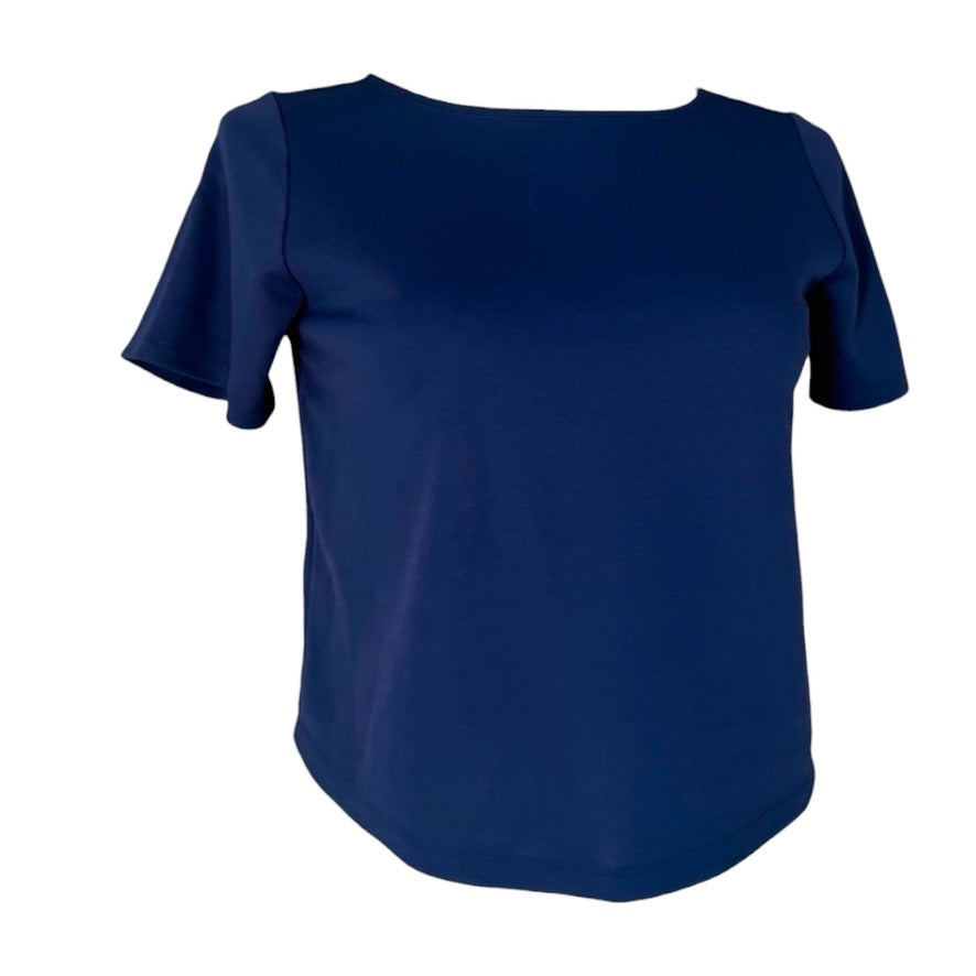 Tangoshirt Tanzshirt- Cropshirt in Marineblau - nur 2x in Gr. M/L